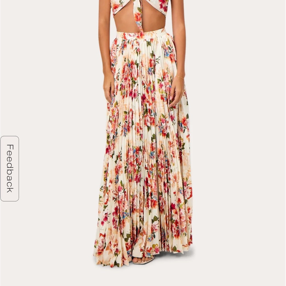 Floral Maxi Skirt